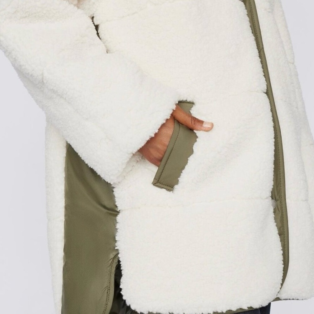 FRAME NWT Oversized Army Liner Jacket - Beautiful and RARE! - Picture 10 of 15